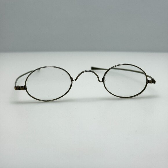 Unbranded Vintage Silver Eyeglasses Eye Glasses Frames